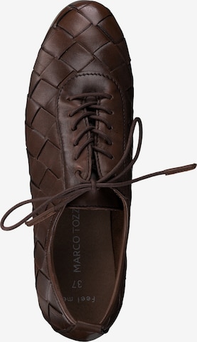 MARCO TOZZI Lace-Up Shoes in Brown