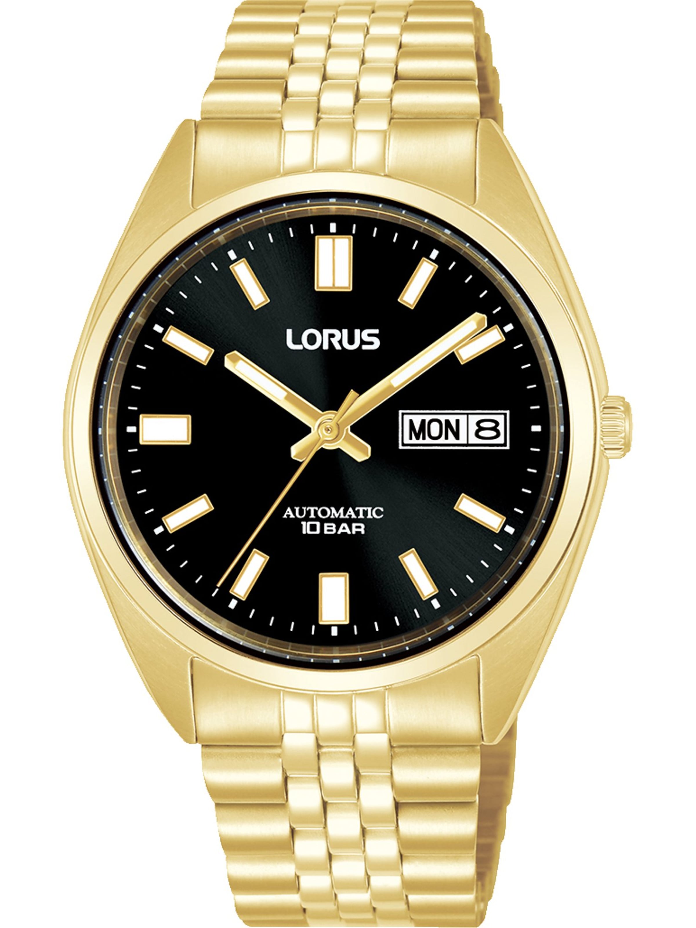 LORUS Uhr in Gold: Vorderseite