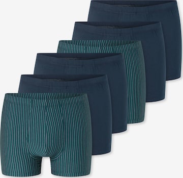 Boxers ' 95/5 ' SCHIESSER en bleu : devant
