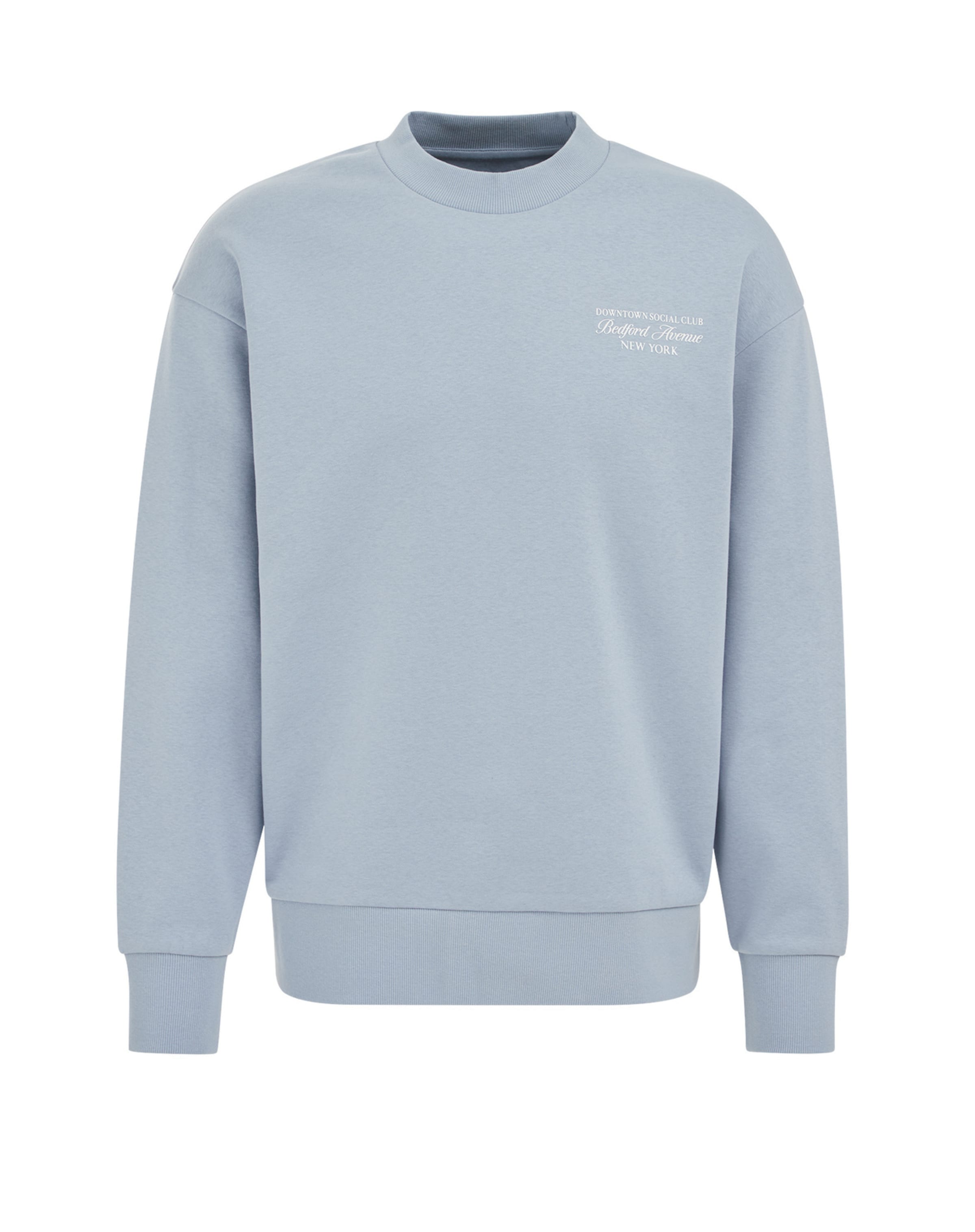 Pull-over WE Fashion en bleu : devant