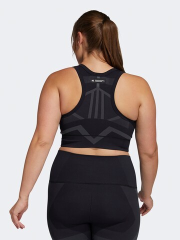 Bustieră Sutien sport 'STUDIO 2TNE PS' de la ADIDAS PERFORMANCE pe negru