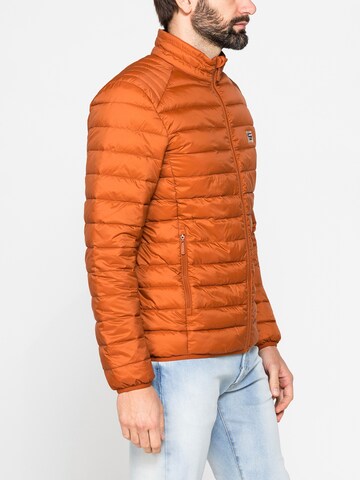 Carrera Jeans Outdoor jacket 'High-Neck' in Orange