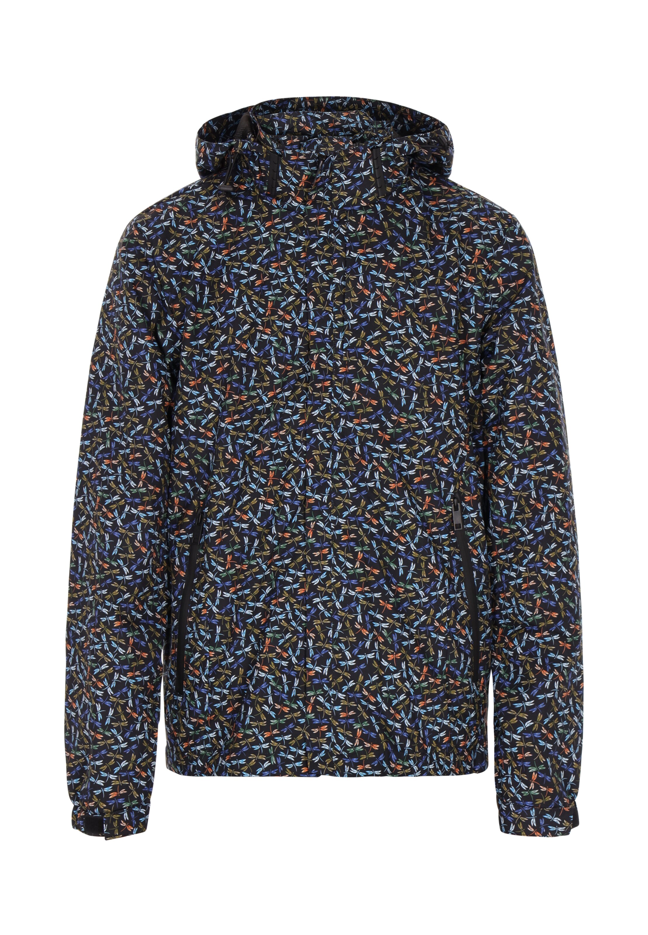 Geacă de primăvară-toamnă de la Mo ATHLSR pe negru: față