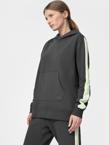 4F Sportief sweatshirt in Grijs: voorkant