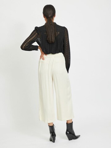 VILA Wide leg Pants 'Fanza' in White