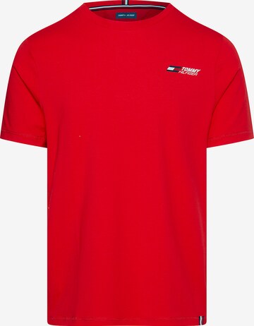 T-Shirt TOMMY HILFIGER en rouge : devant