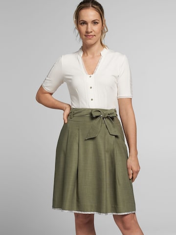 SPIETH & WENSKY Skirt 'Annamirl' in Green: front