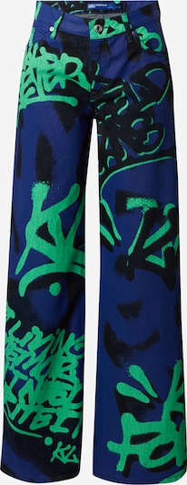 KARL LAGERFELD JEANS Jeans in blau / navy / hellgrün, Produktansicht