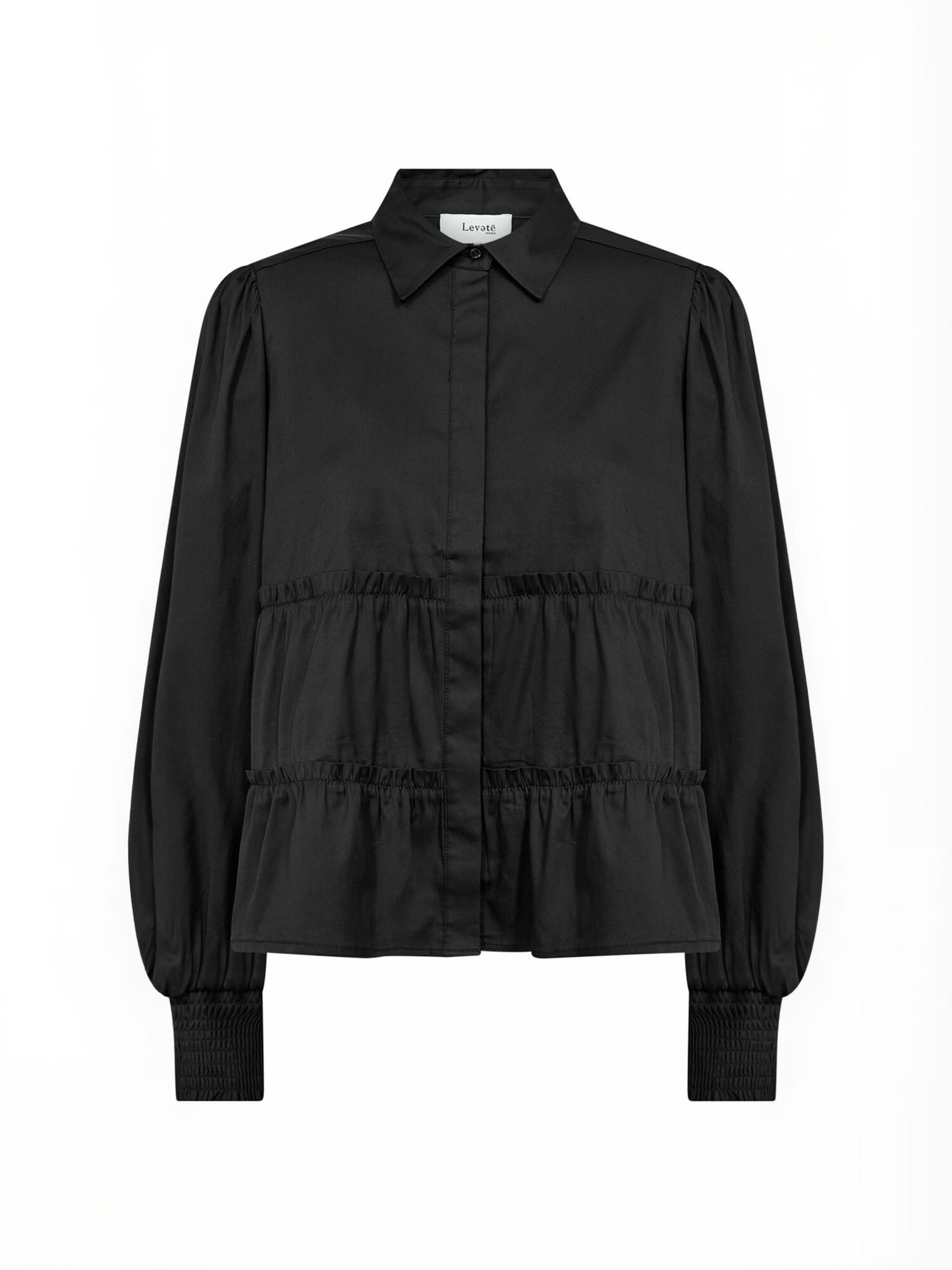 T-shirt ' LR-ISLA ' Levete Room en noir : devant
