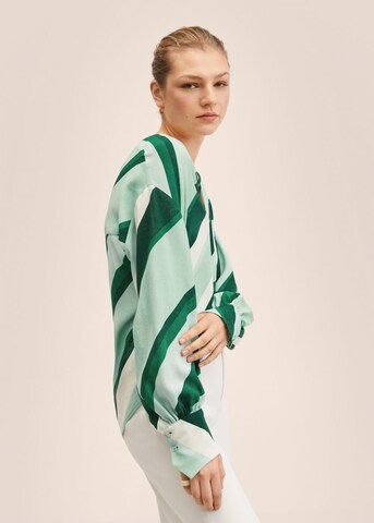 MANGO Blouse in Green