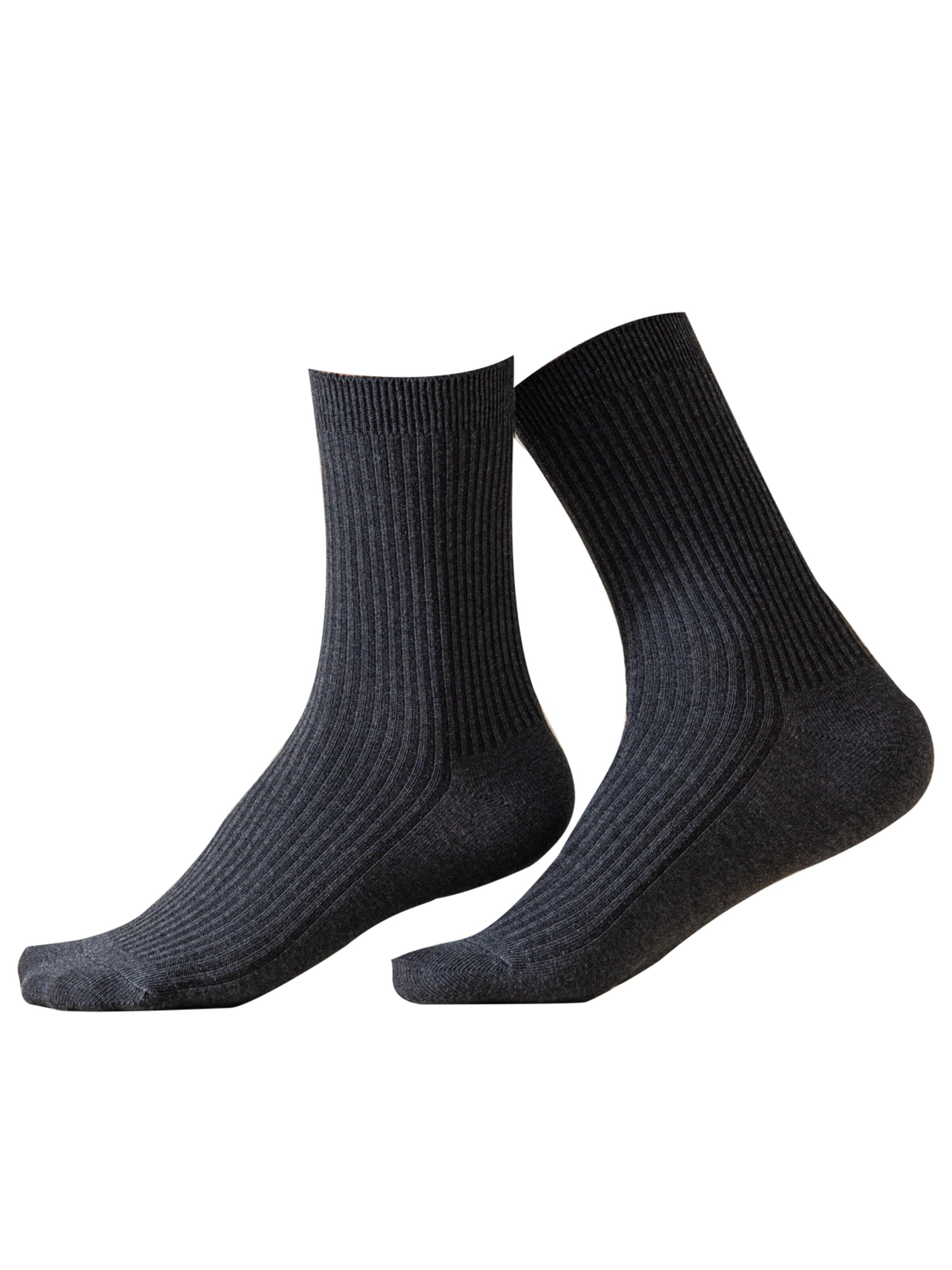 Millo Socken 'Cosy Steps 10'‌‌‌‌‌‌‌‌‌ in Grau