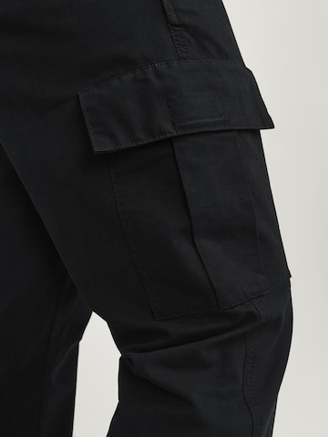 Loosefit Pantaloni cargo 'JPSTKane JJBarkley' di Jack & Jones Plus in nero