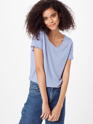 VERO MODA T-Shirt 'Lua' in Blau: predná strana