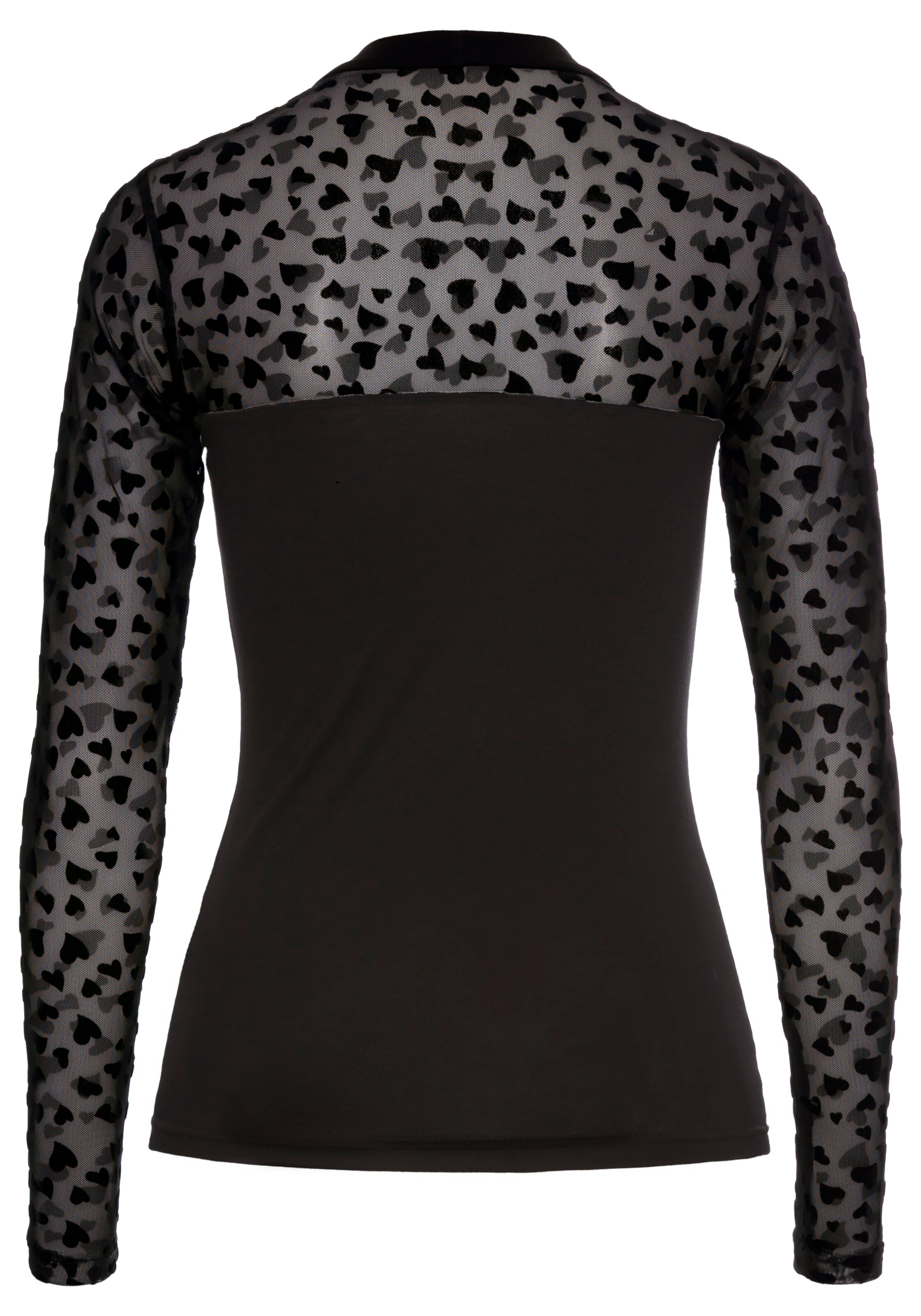 LAURA SCOTT Shirt in Schwarz