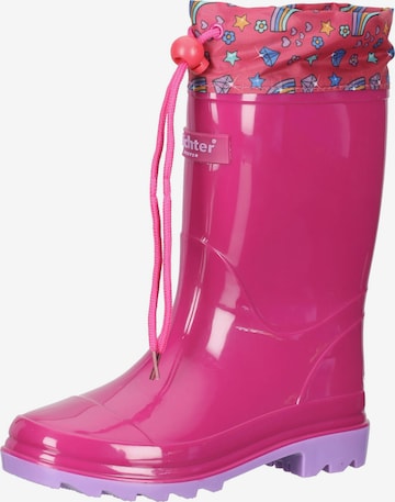 RICHTER Rubber Boots in Pink: front