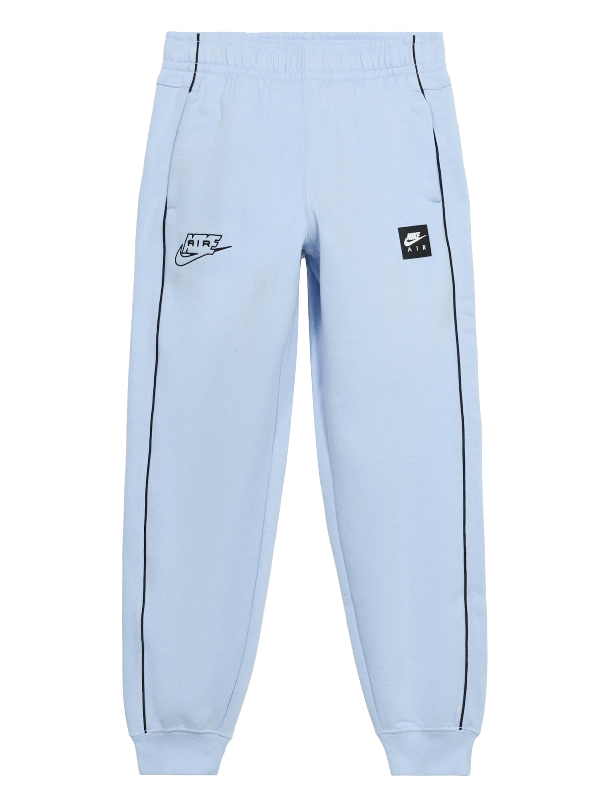 Nike Sportswear - Tapered Pantalón 'AIR' en azul: frente