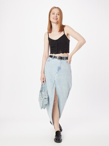 ABOUT YOU Top 'Silva Top' in Zwart