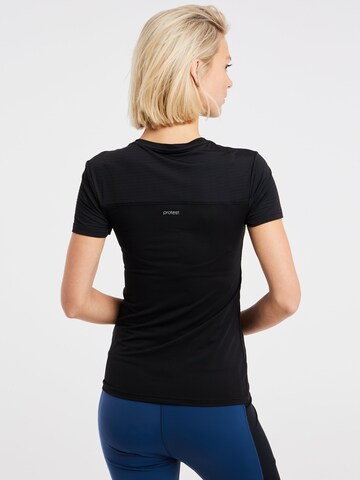 PROTEST Sportsweatshirt 'PRTSAFOU' in Schwarz: Vorderseite