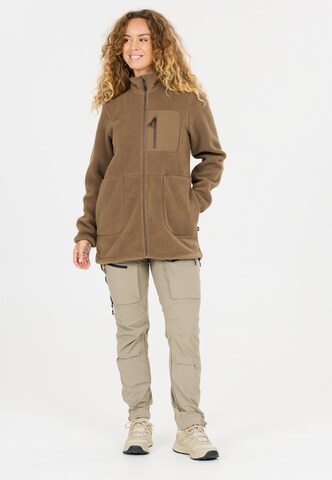 Whistler Fleece Jacket 'Felis' in Brown