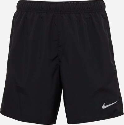 NIKE Workout Pants 'Challenger' in Silver grey / Black, Item view