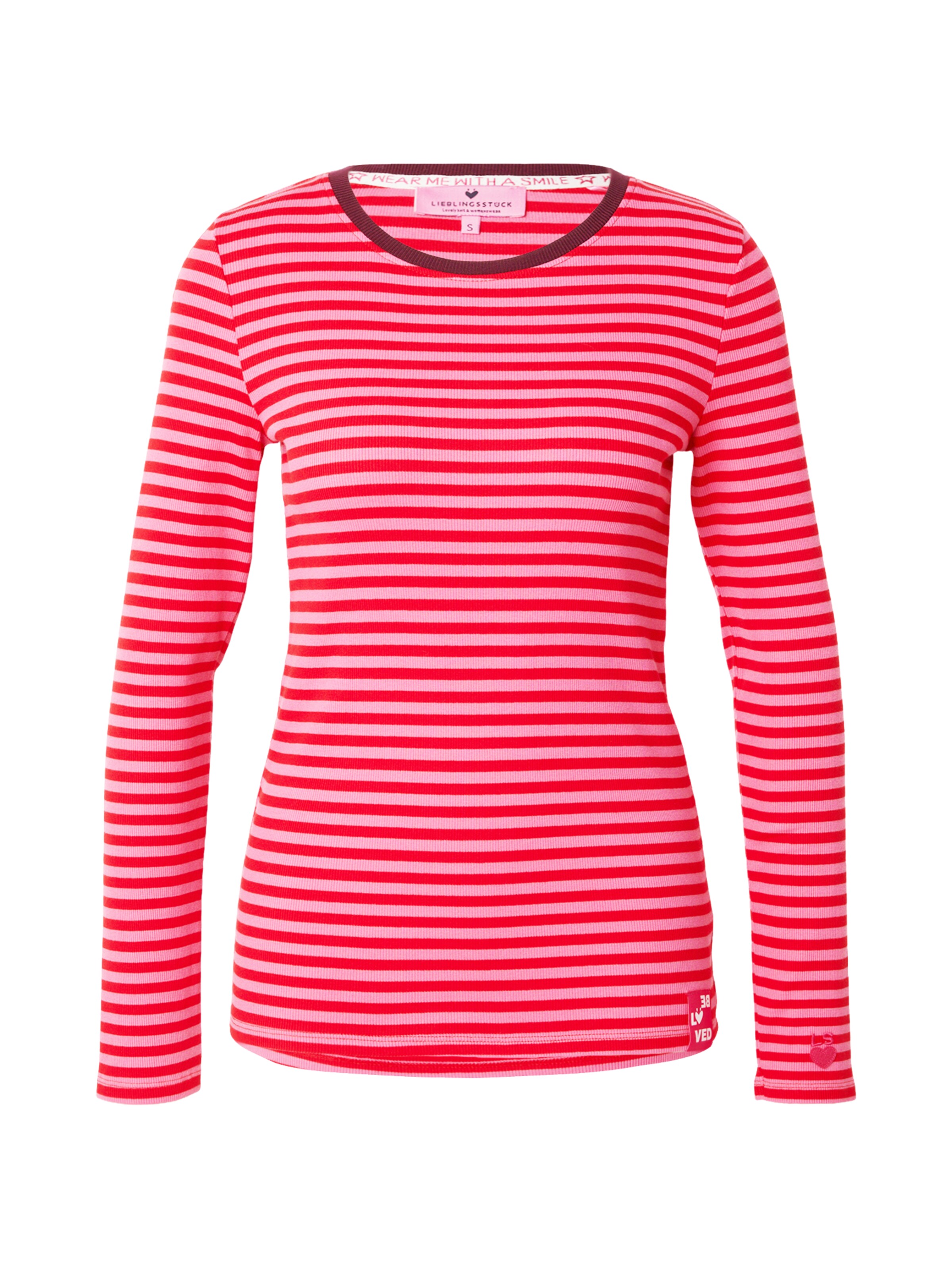 LIEBLINGSSTÜCK Shirts 'Nashi' i rød: forside