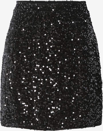 Jupe 'PCKAM' PIECES en noir : devant