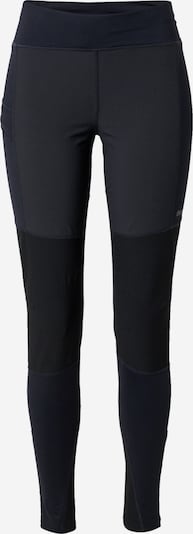 Bergans Calças outdoor 'Fløyen' em preto / mosqueado preto, Vista do produto