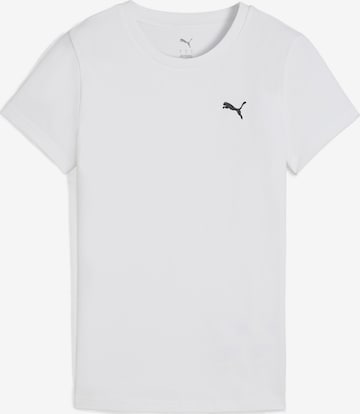 PUMA Shirt 'Essentials' in Wit: voorkant