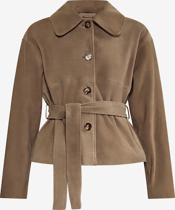 DreiMaster Vintage - Abrigo de entretiempo en marrón: frente