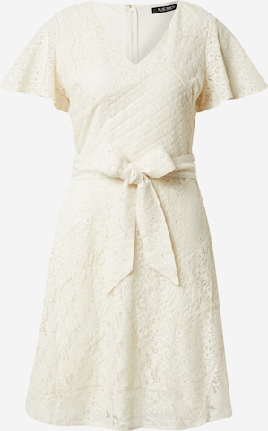 Robe Lauren Ralph Lauren en beige : devant