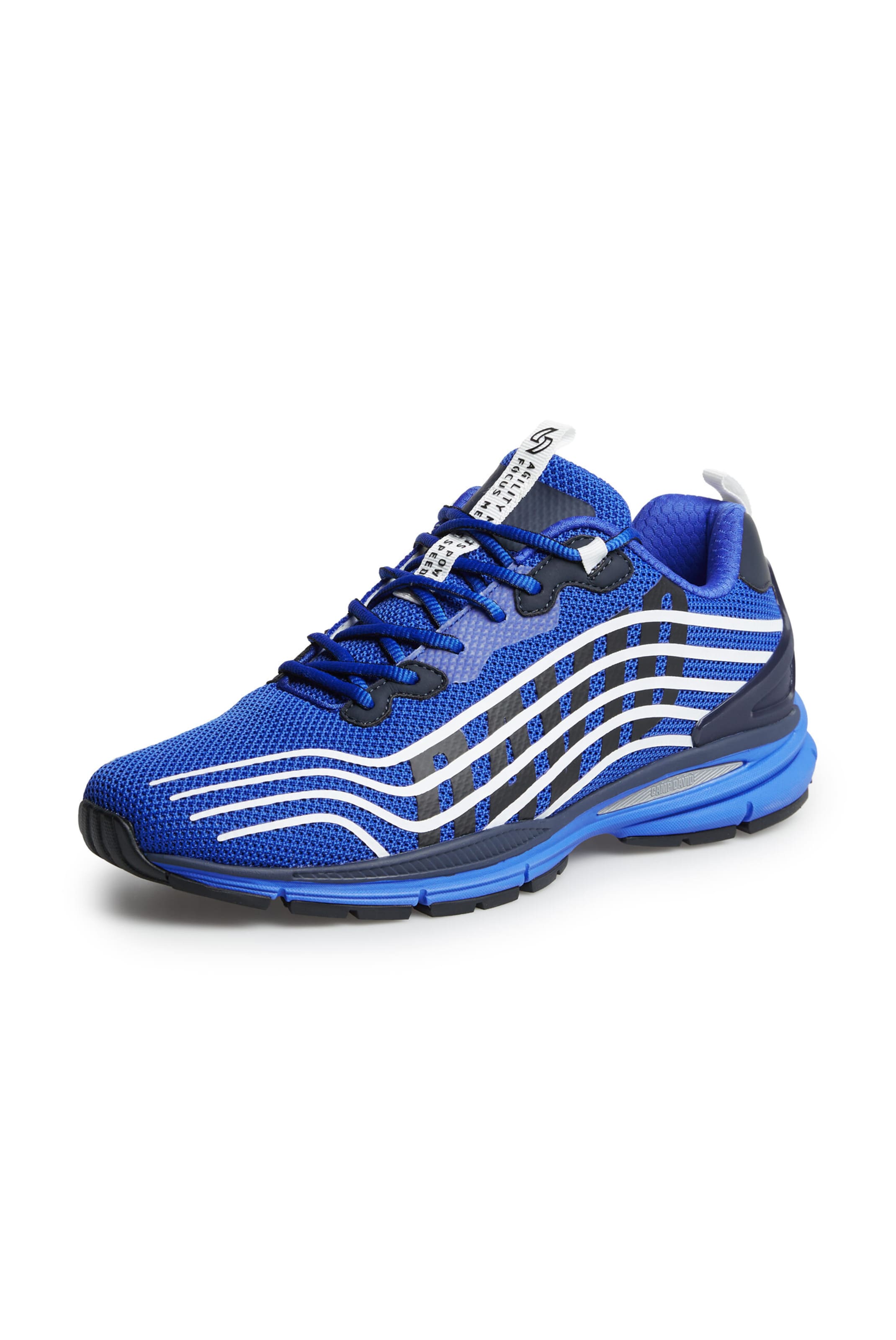 CAMP DAVID Sneaker in Blau: Vorderseite