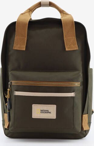 National Geographic Backpack 'Legend' in Green: front