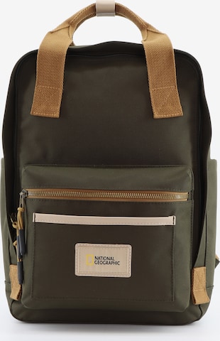 National Geographic Backpack 'Legend' in Green: front