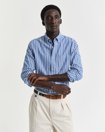 GANT Regular fit Overhemd in Blauw: voorkant