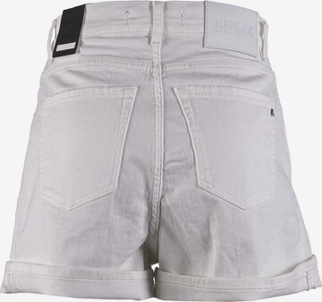 REPLAY Regular Shorts in Weiß: predná strana