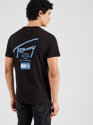 Maglietta di Tommy Jeans in nero: frontale