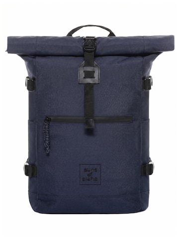 SONS OF ALOHA Backpack 'XL RollTop Rucksack KANE erweiterbar' in Blue: front
