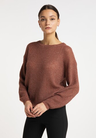 Pull-over usha BLACK LABEL en rose : devant