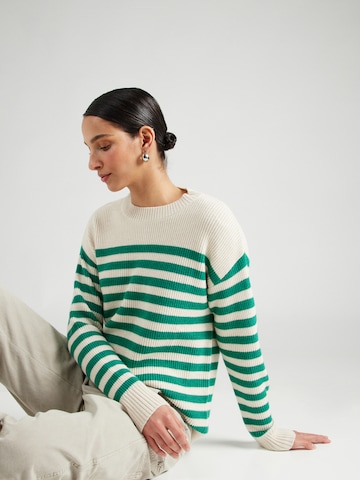 VILA Sweater 'RIL' in Green