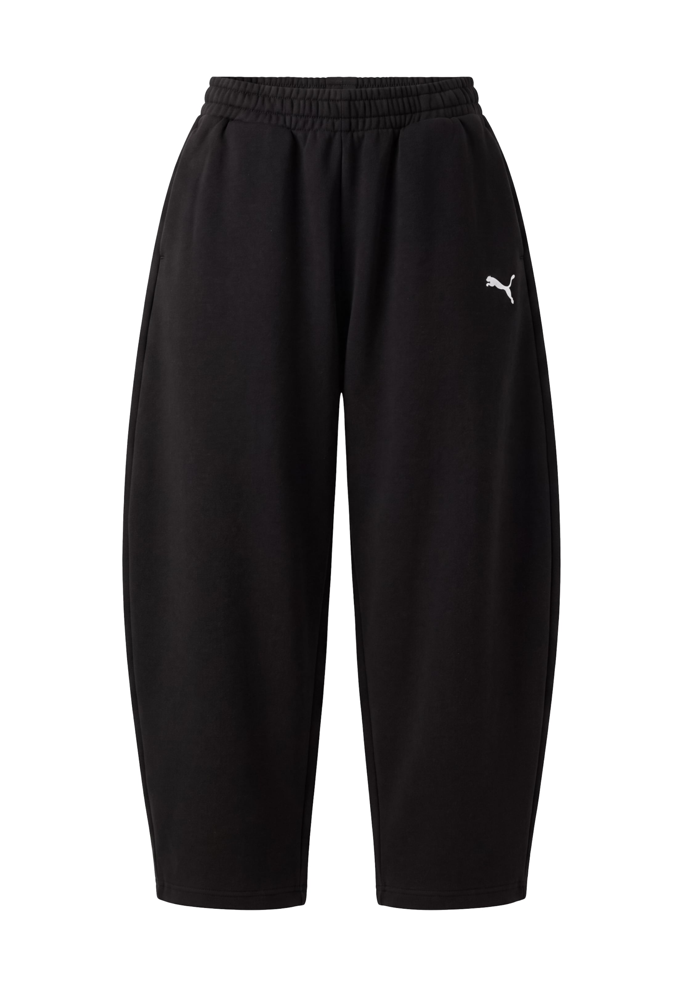 PUMA Barrel Sportnadrágok 'ESS' - fekete: elől