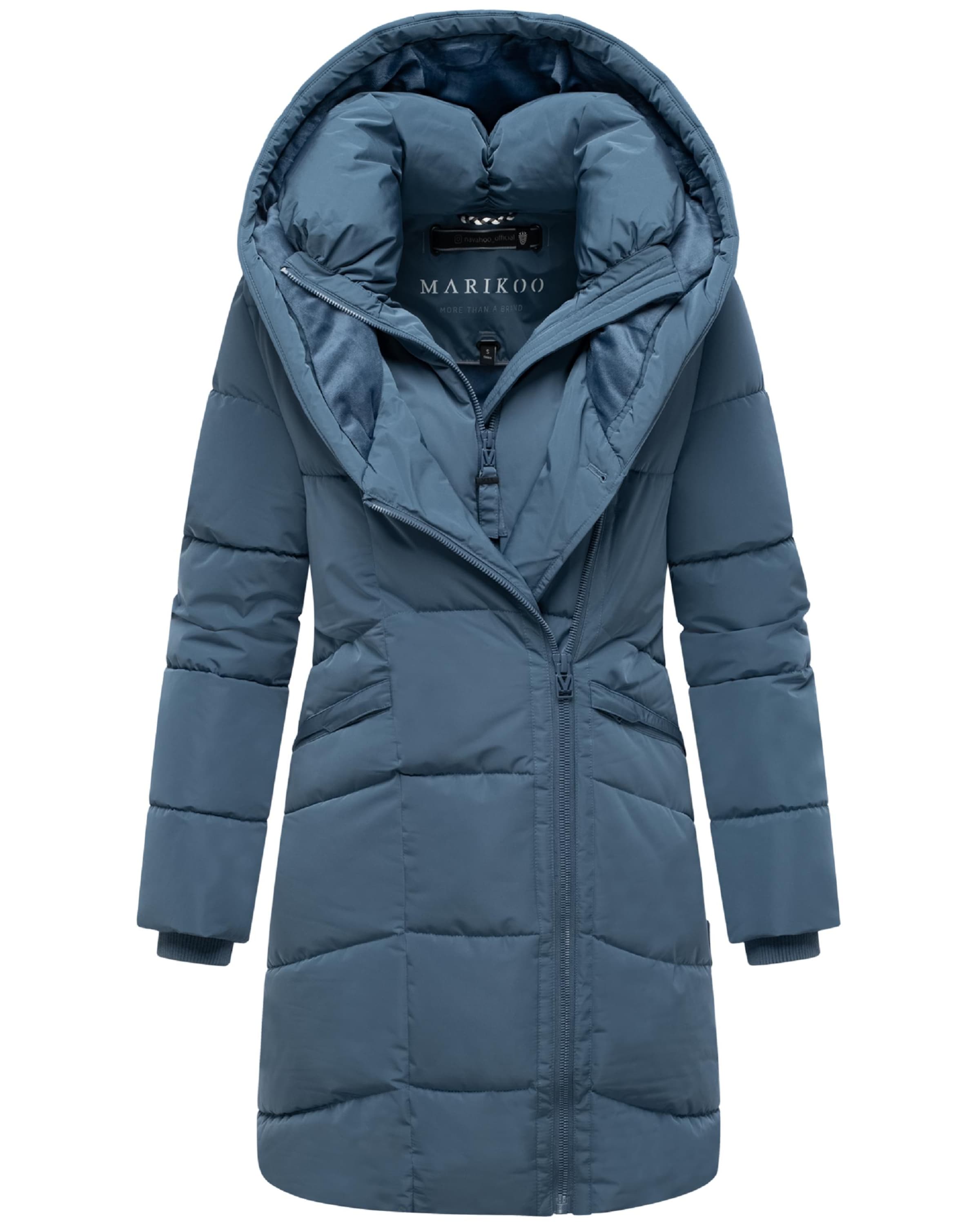 MARIKOO Зимнее пальто 'Virenaa 16' в Синий