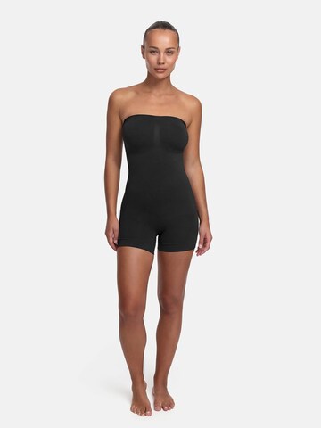 cfab (formerly creamy fabrics) - Body moldeador 'Trägerloser Bodysuit Sculpting Shapewear mit Shorts' en negro