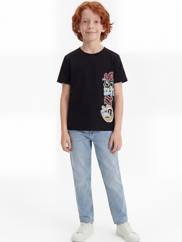 GUESS T-Shirt in Schwarz: Vorderseite