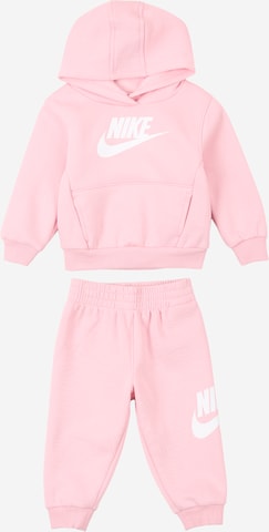 Nike Sportswear Träningsset 'CLUB FLEECE' i rosa: framsida