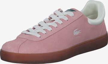 Baskets basses 'Baseshot' LACOSTE en rose : devant