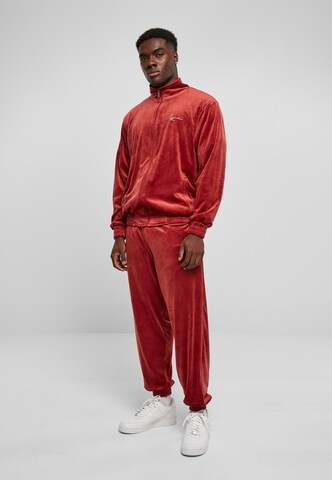 Karl Kani Tapered Sweatjacka i röd