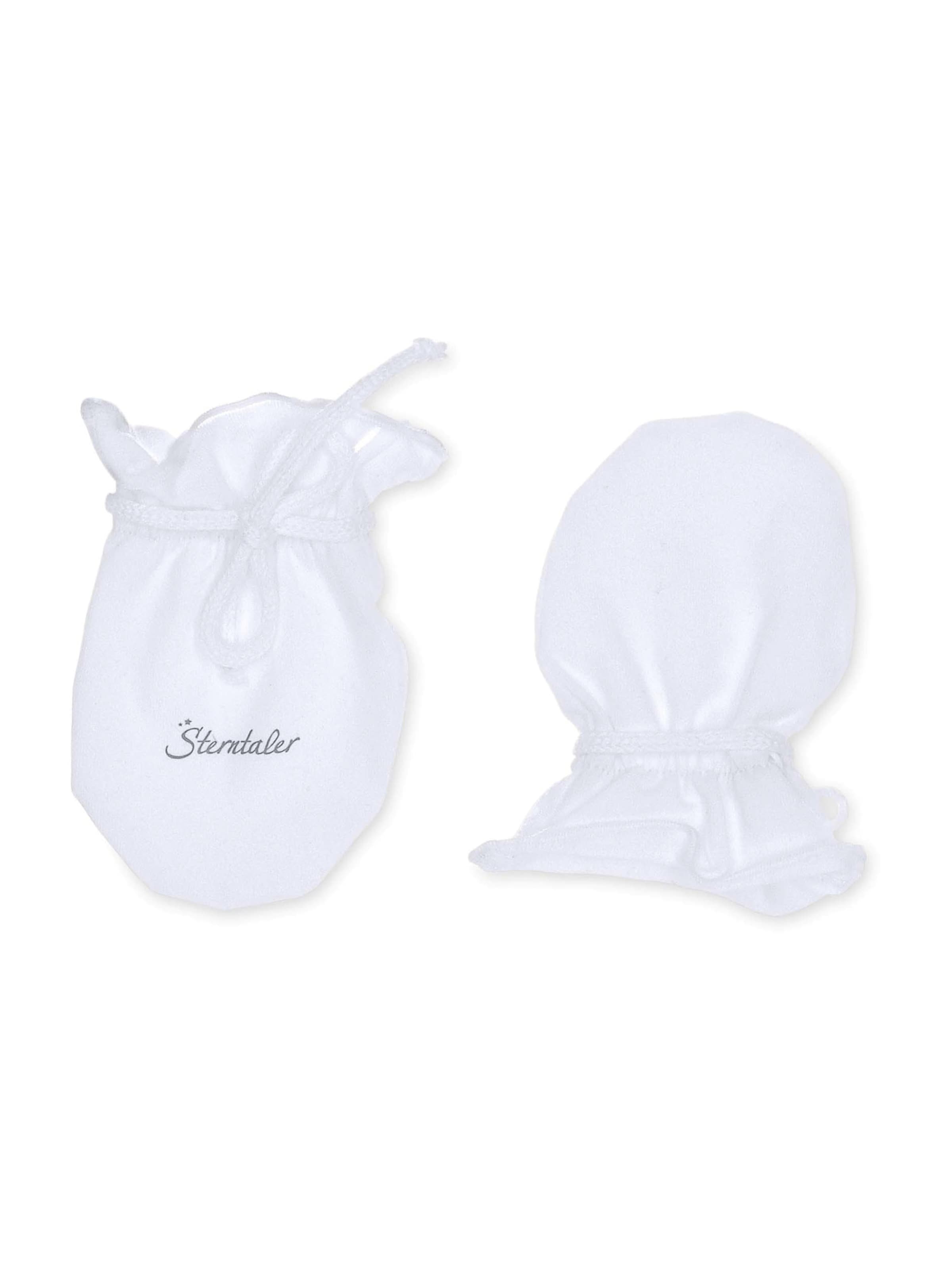 STERNTALER Kratzfäustel in Weiß: Vorderseite