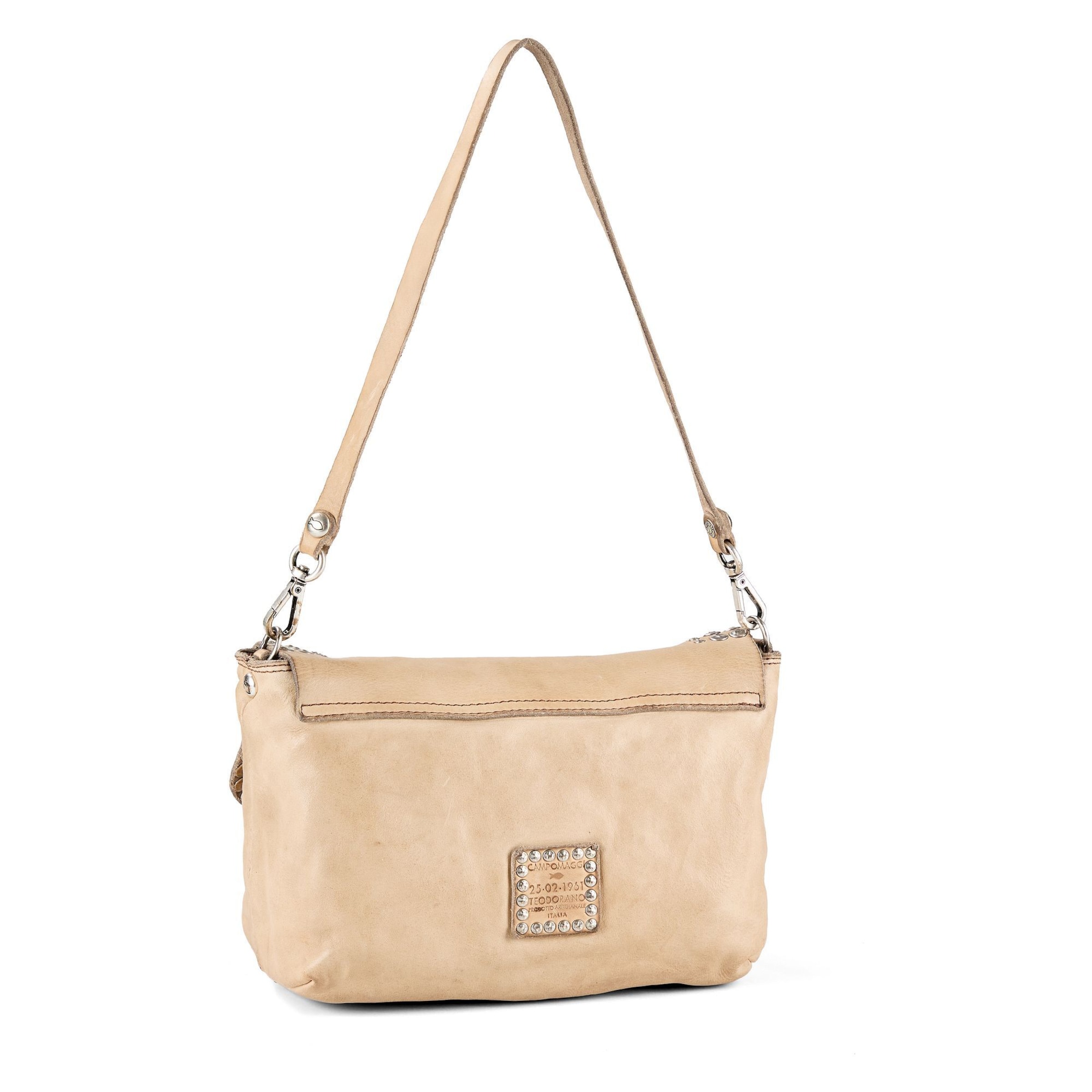 Campomaggi Schoudertas 'Orchidea' in Beige