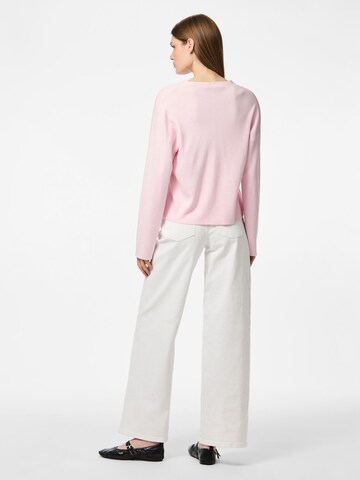 Cardigan 'PCTia' PIECES en rose