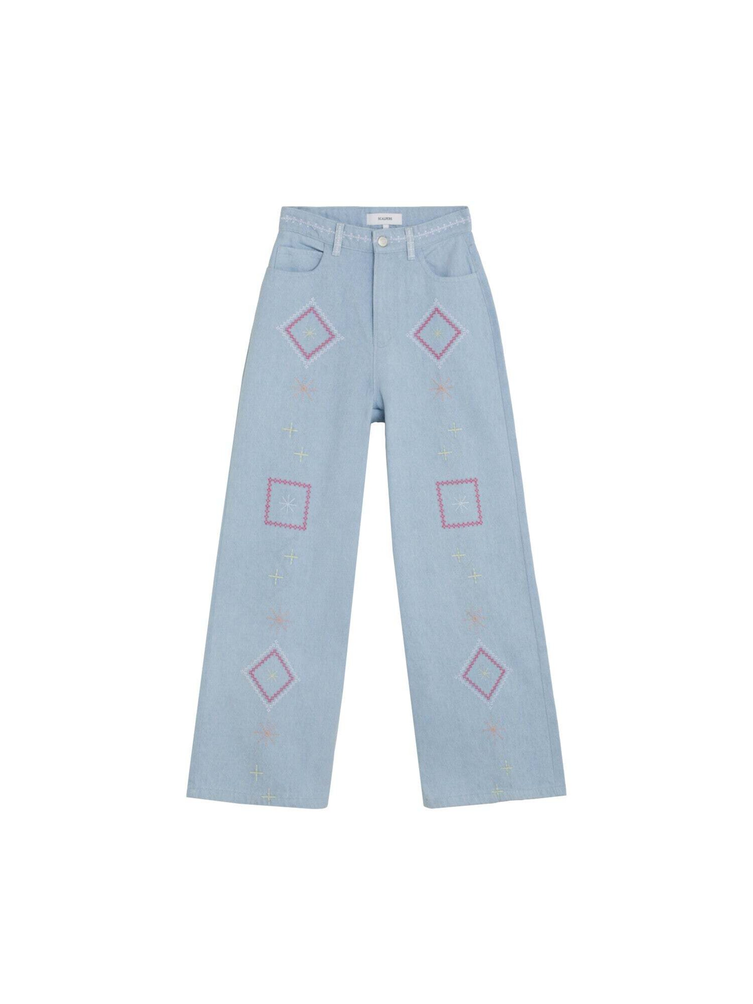 Jeans ' ' pe 24-25 Scalpers pe albastru, Vizualizare produs